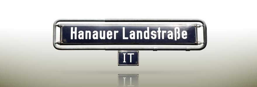 Hanauer Landstrasse - IT Banner